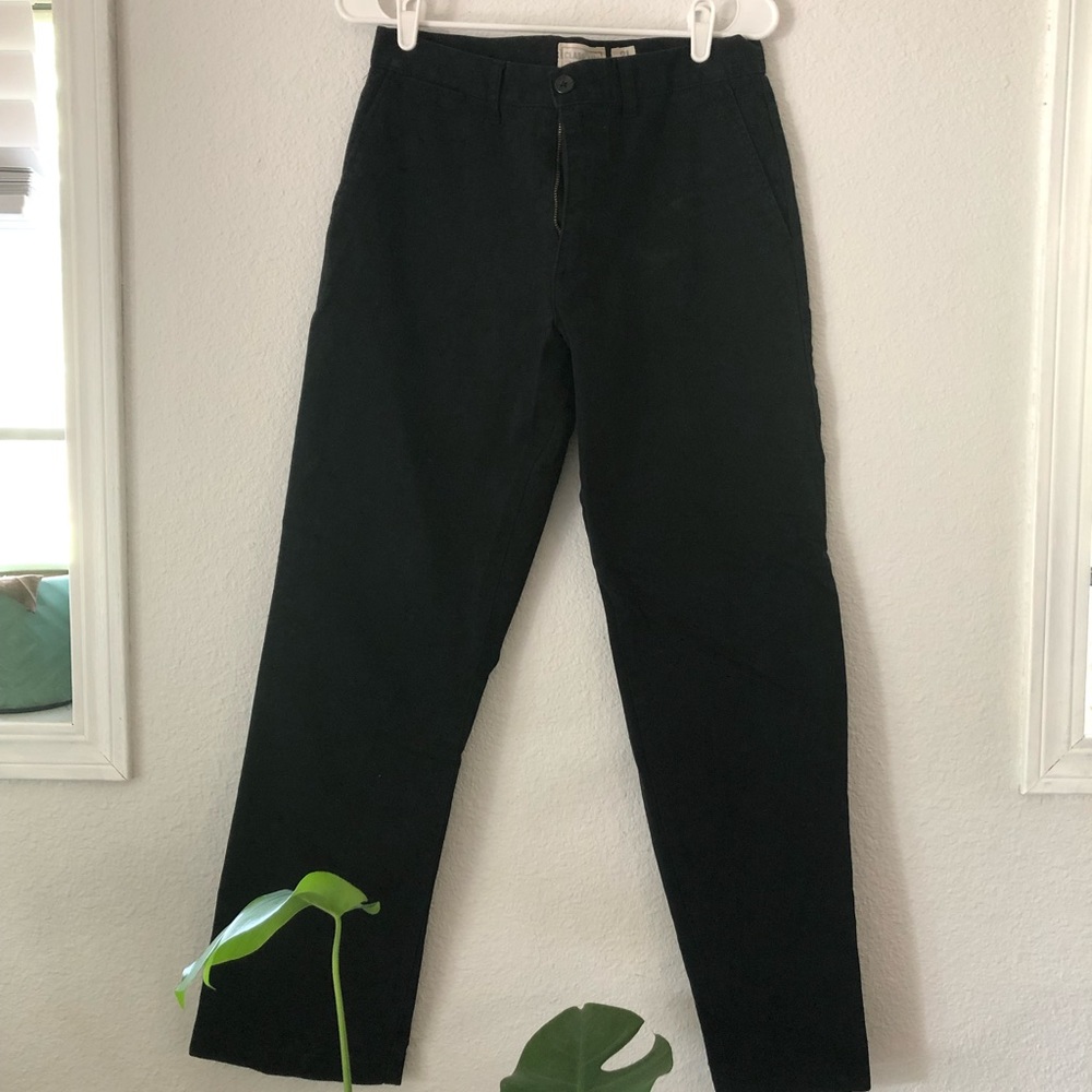 Men’s black slacks